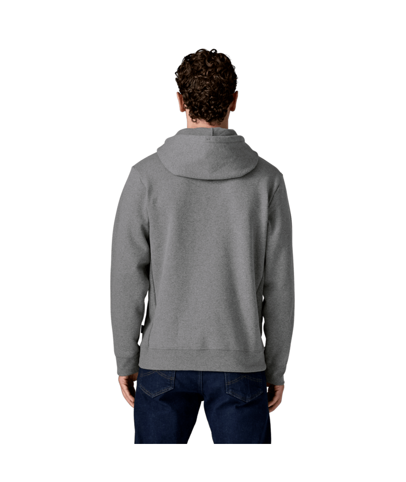 Men's P-6 Label Uprisal Hoody in Gravel Heather | Photo 5 | Patagonia
