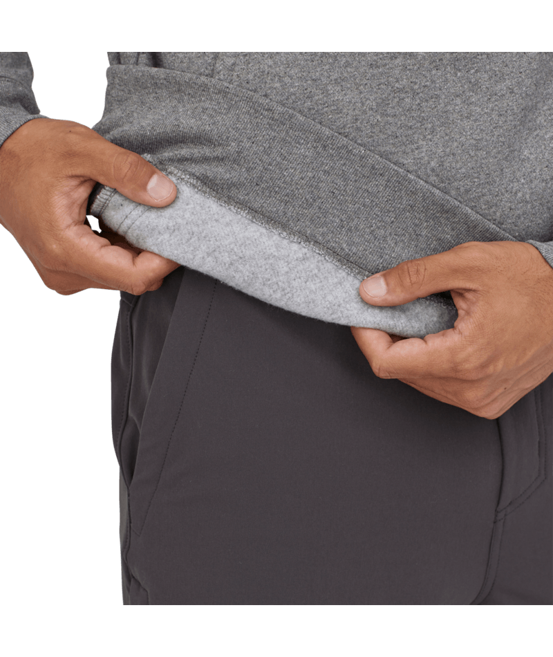 Men's P-6 Label Uprisal Hoody in Gravel Heather | Photo 8 | Patagonia