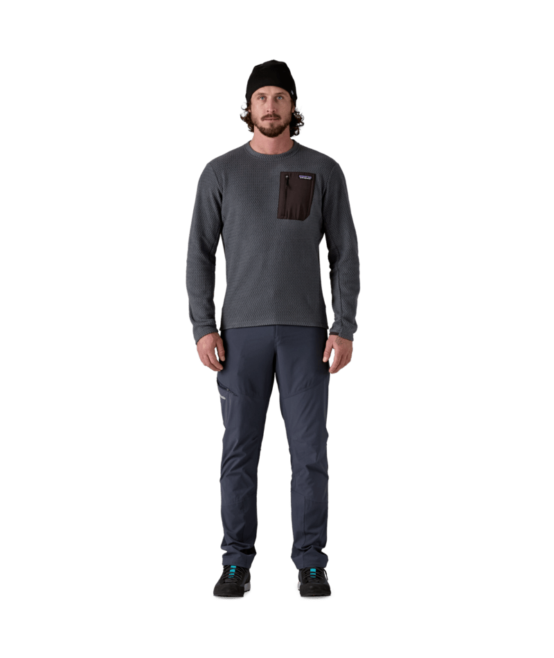 Men's R1 Air Crew in Smolder Blue | Photo 4 | Patagonia
