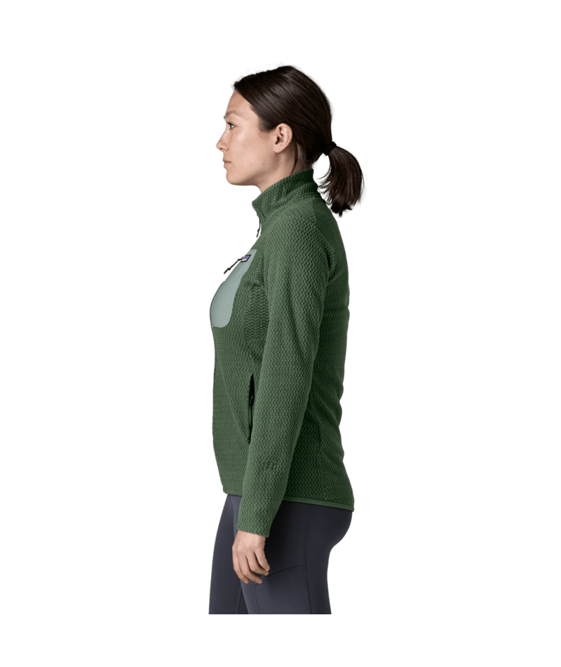 Women's R1 Air Jacket in Canopy Green | Photo 4 | Patagonia