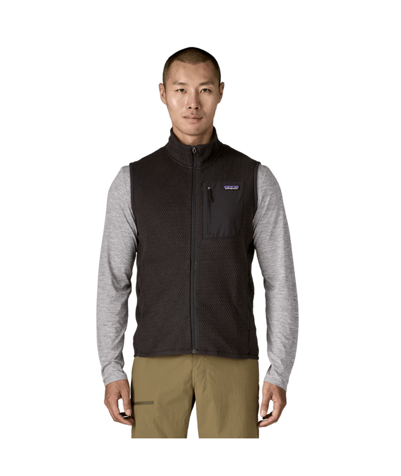 Men's R1 Air Vest in Black | Photo 2 | Patagonia