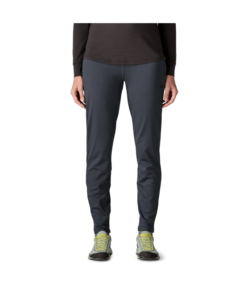 Women's R1 Thermal Bottoms in Smolder Blue | Photo 2 | Patagonia