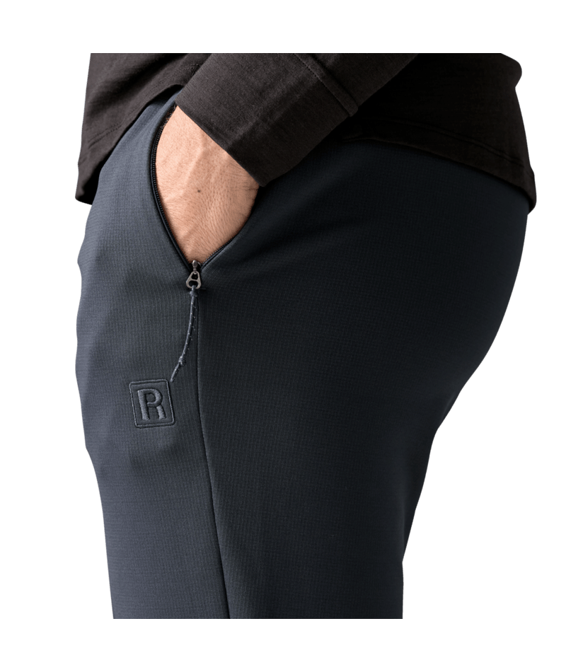 Women's R1 Thermal Bottoms in Smolder Blue | Photo 5 | Patagonia