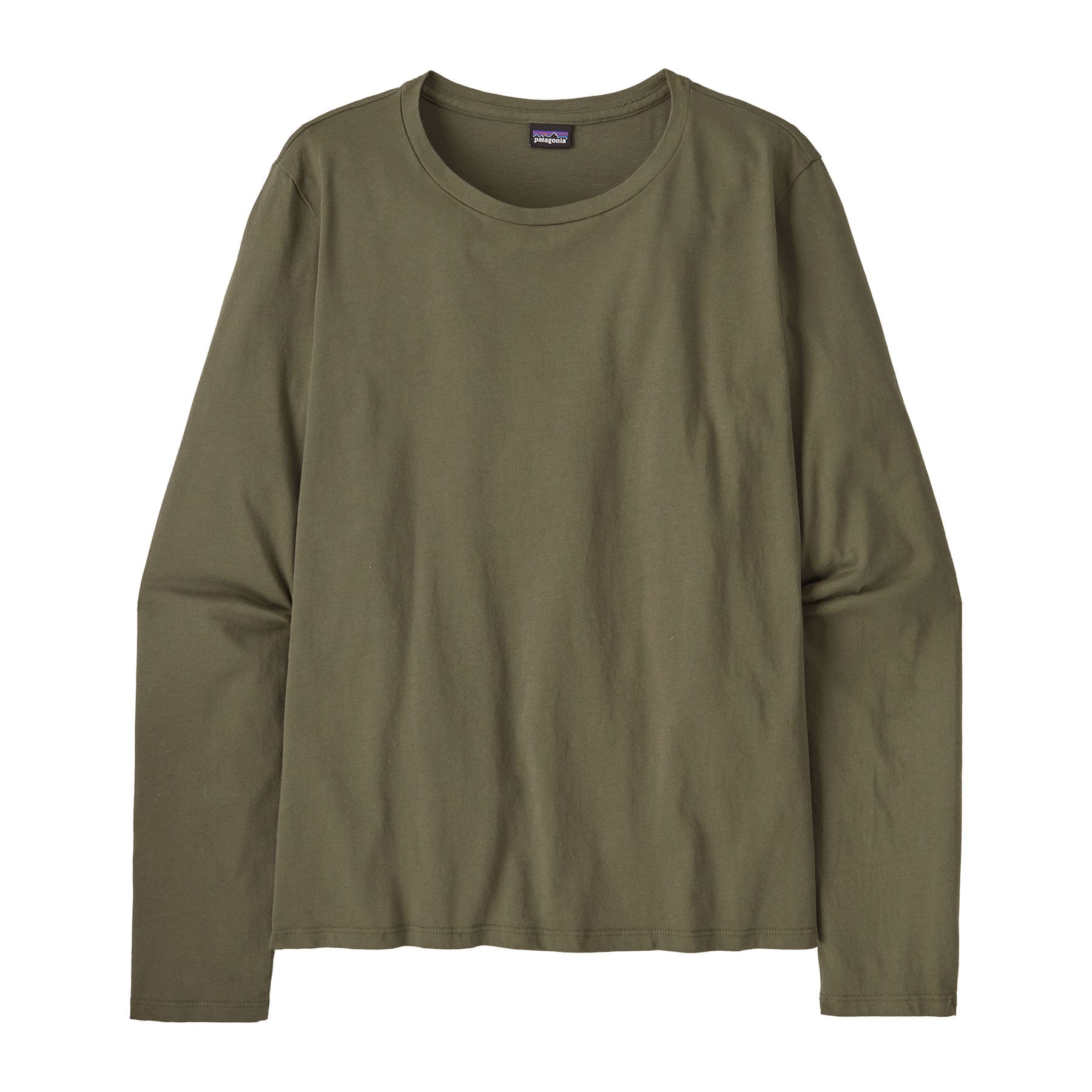 Women's Long-Sleeved Regenerative Organic Certified Cotton Tee