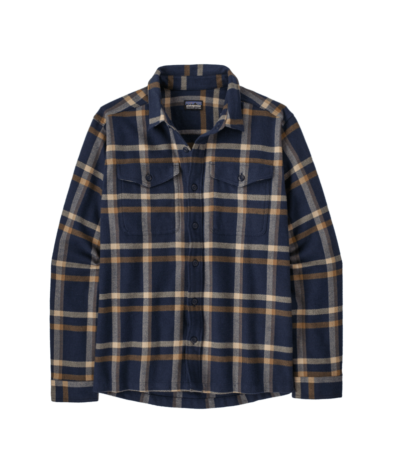 Men's Fjord Flannel Shirt in Crossing: New Navy | Patagonia