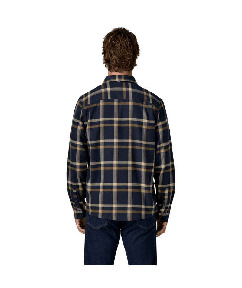 Men's Fjord Flannel Shirt in Crossing: New Navy, Alternate View 2 | Patagonia