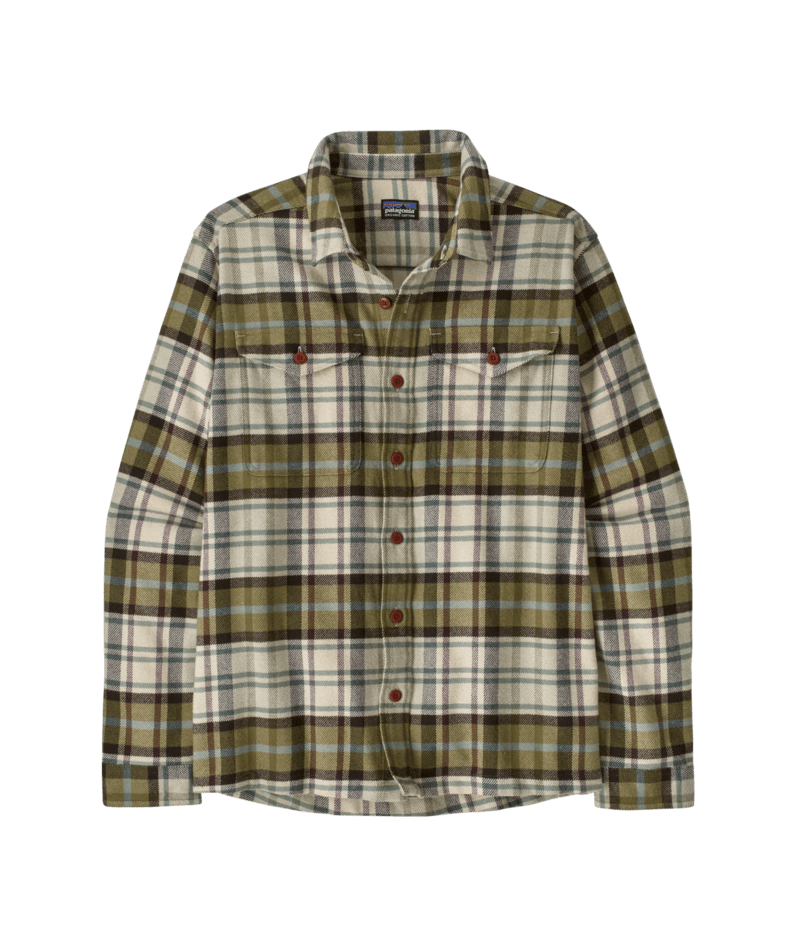 Men's Fjord Flannel Shirt in Rising Storm: Weathered Stone | Patagonia
