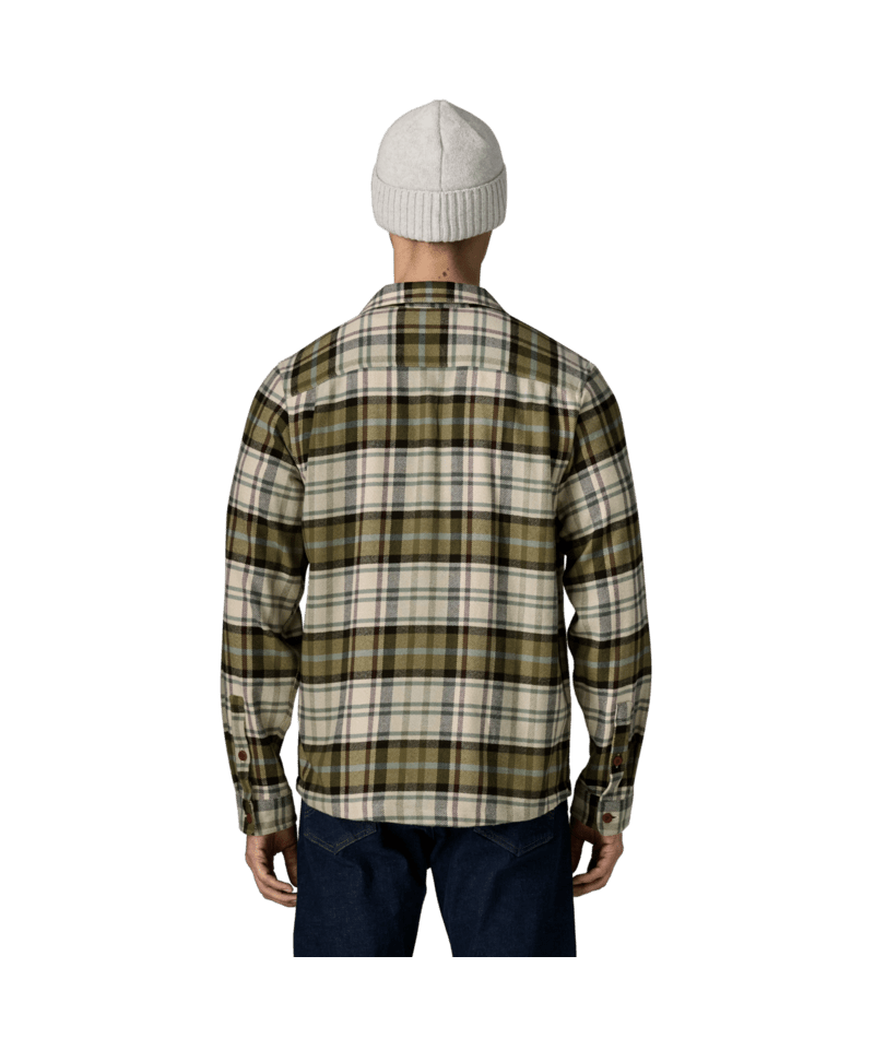 Men's Fjord Flannel Shirt in Rising Storm: Weathered Stone, Alternate View 2 | Patagonia