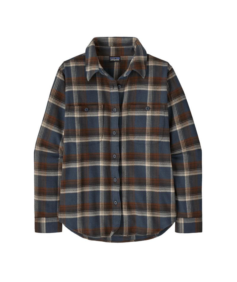 Women's Fjord Flannel Shirt in Cozy Cabin: Smolder Blue | Patagonia