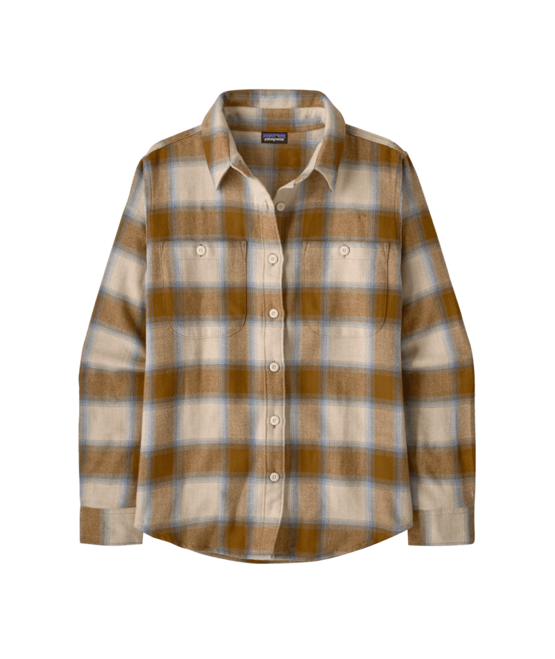 Women's Fjord Flannel Shirt in Eclipse: Nest Brown | Patagonia