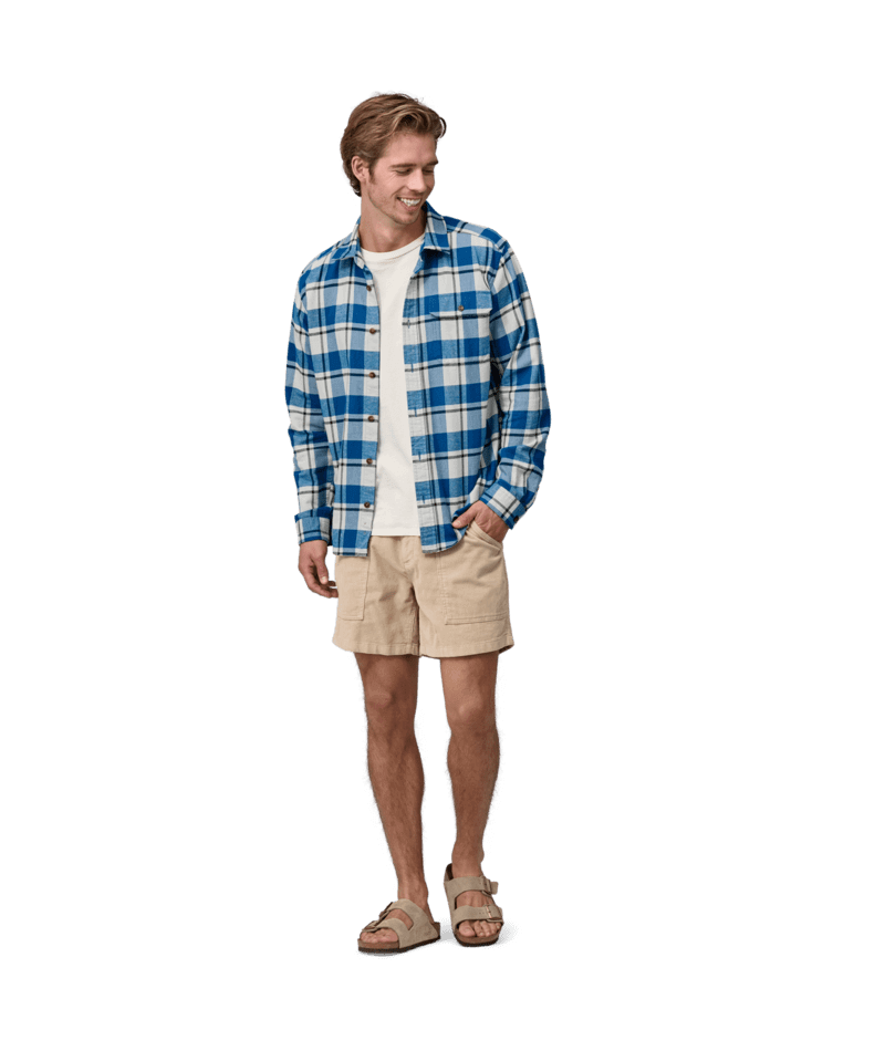 M's Long-Sleeved Lightweight Fjord Flannel Shirt