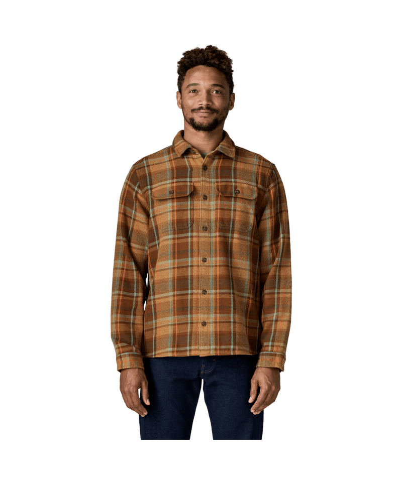 Men's Fjord Loft Shirt in Avalanche: Berm Brown, Alternate View 1 | Patagonia