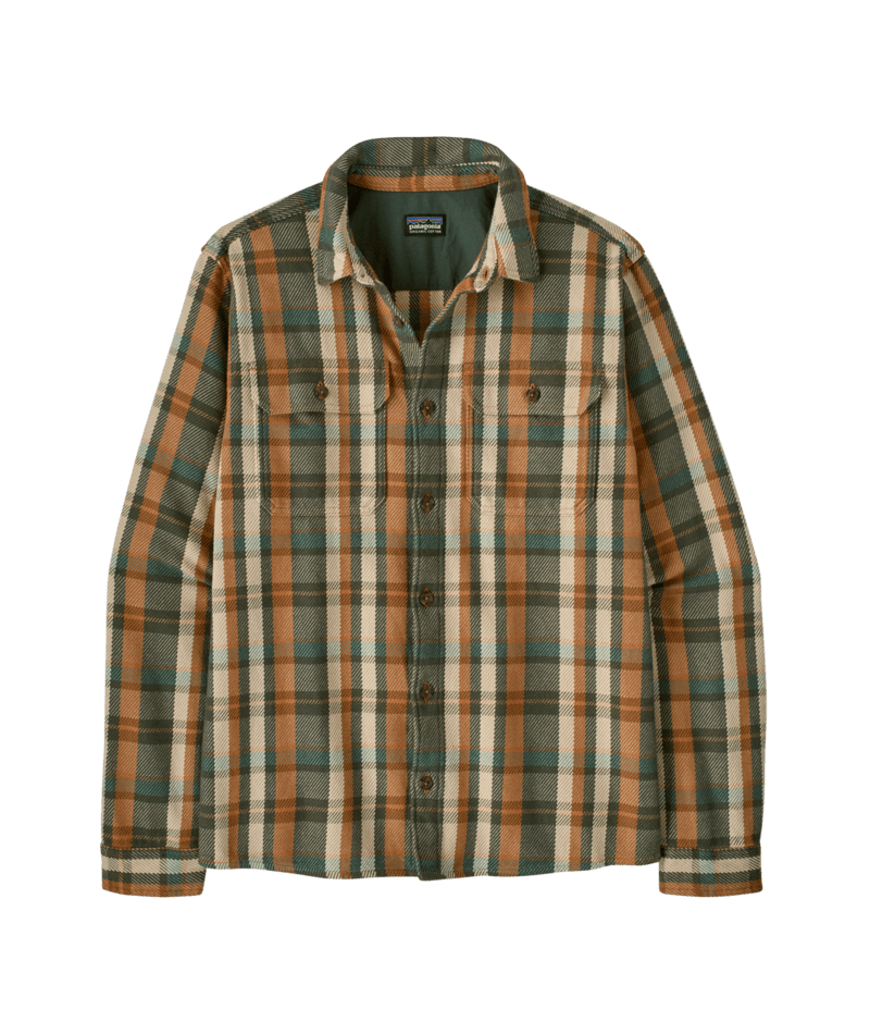 Men's Fjord Loft Shirt in Fall Line: Canopy Green | Photo 1 | Patagonia