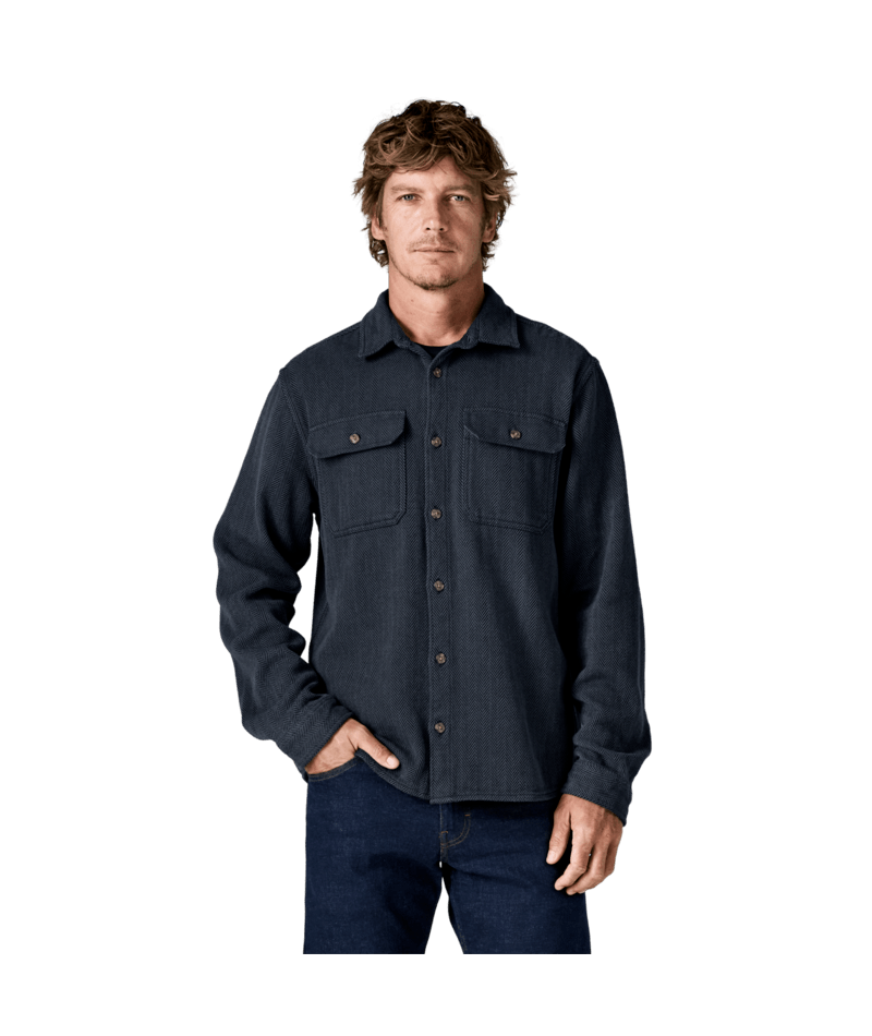 Men's Fjord Loft Shirt in Mirror Weave: Summit Blue, Alternate View 1 | Patagonia