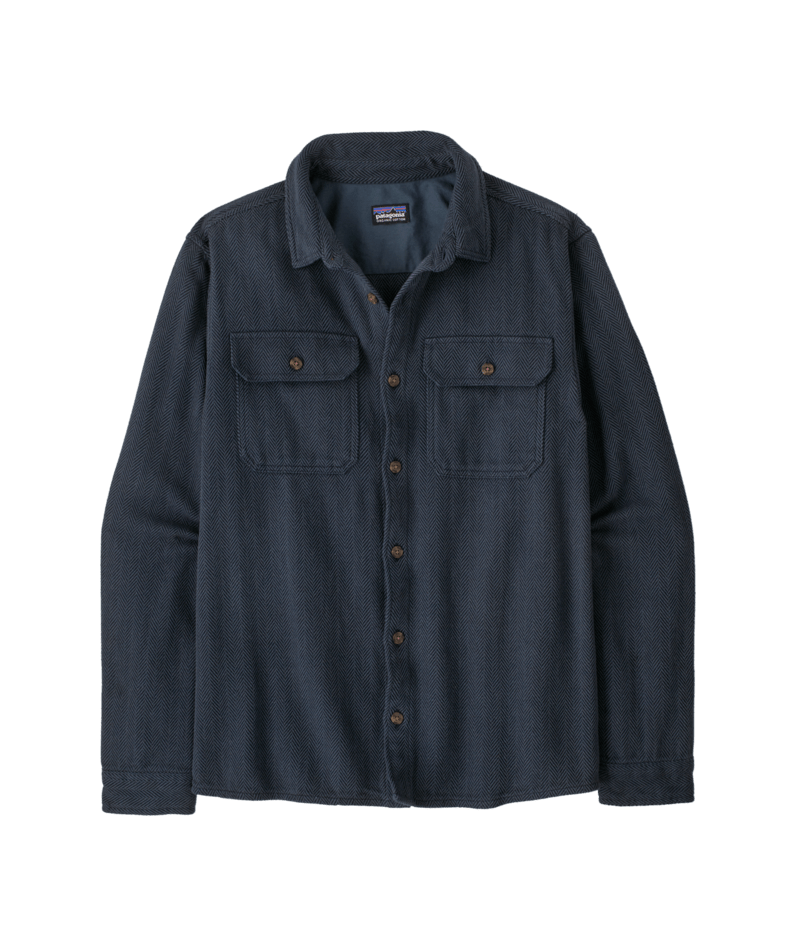 Men's Fjord Loft Shirt in Mirror Weave: Summit Blue | Patagonia