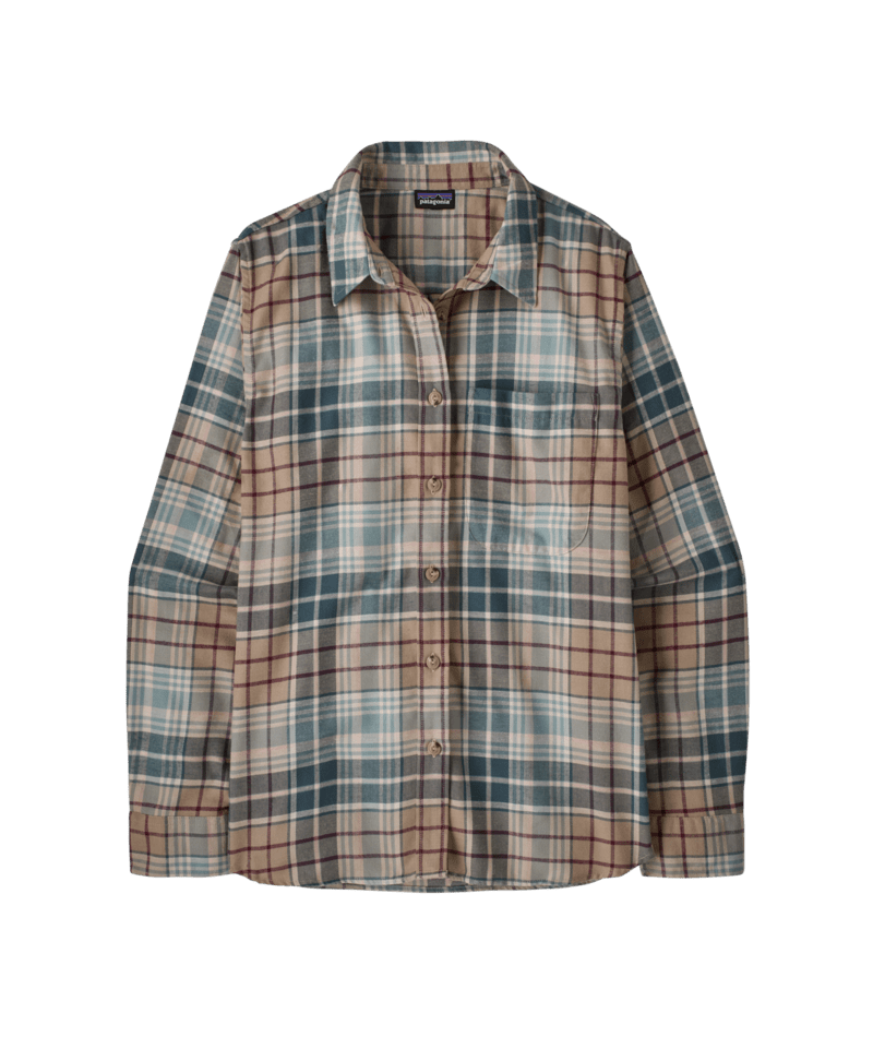 Women's Lightweight Fjord Flannel Shirt in Depth: Blue Sage | Photo 1 | Patagonia