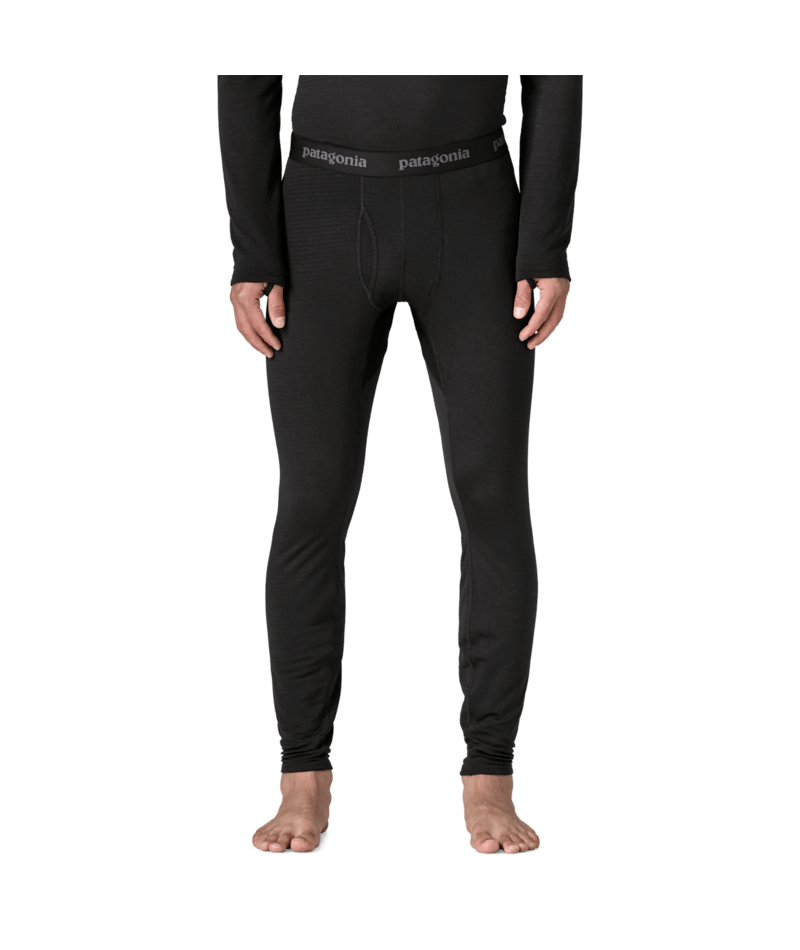 Men's Capilene Thermal Weight Bottoms in Black | Photo 1 | Patagonia