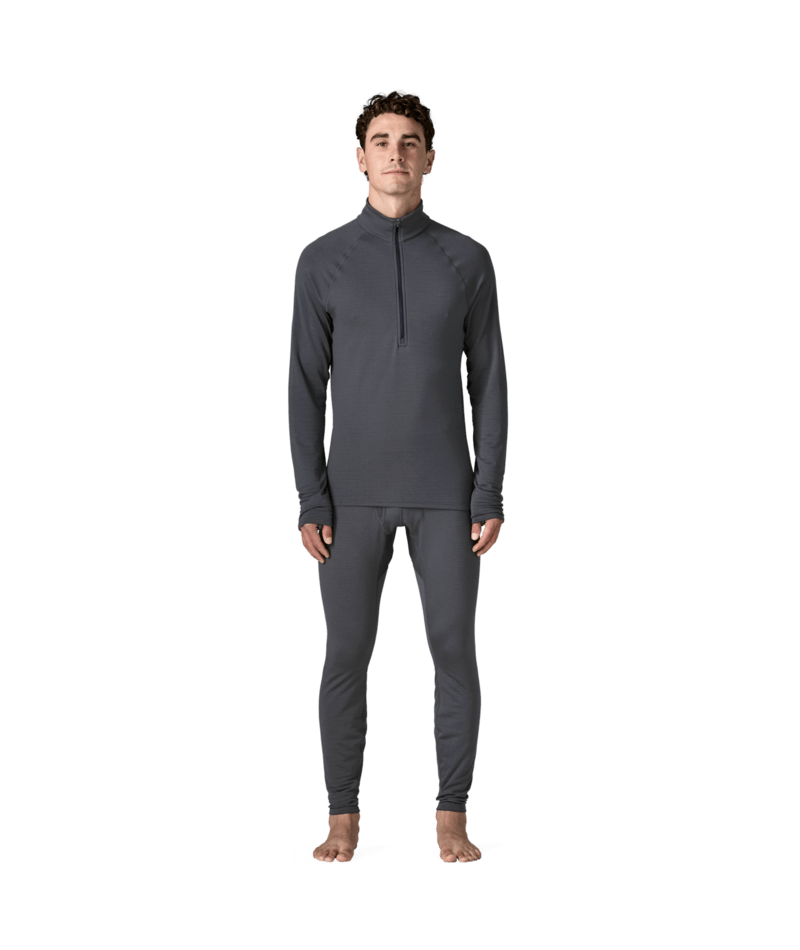 Men's Capilene Thermal Weight Bottoms in Smolder Blue | Photo 3 | Patagonia