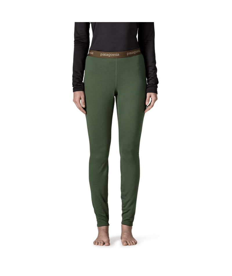 Women's Capilene Thermal Weight Bottoms in Canopy Green | Photo 1 | Patagonia