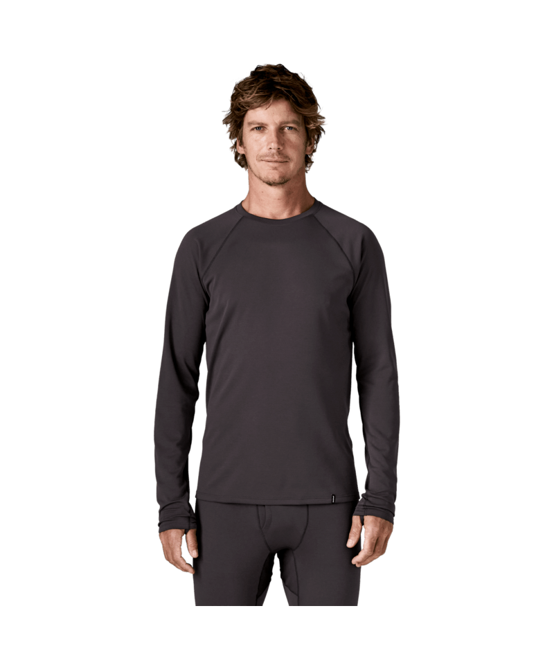 Men's Capilene Midweight Crew in Ink Black | Photo 2 | Patagonia