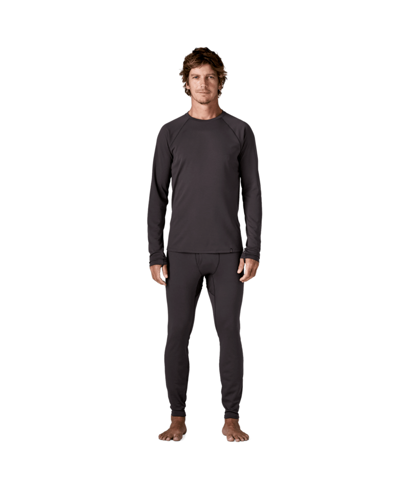 Men's Capilene Midweight Crew in Ink Black | Photo 4 | Patagonia