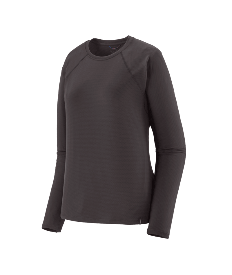 Women's Capilene Midweight Crew in Ink Black | Photo 1 | Patagonia
