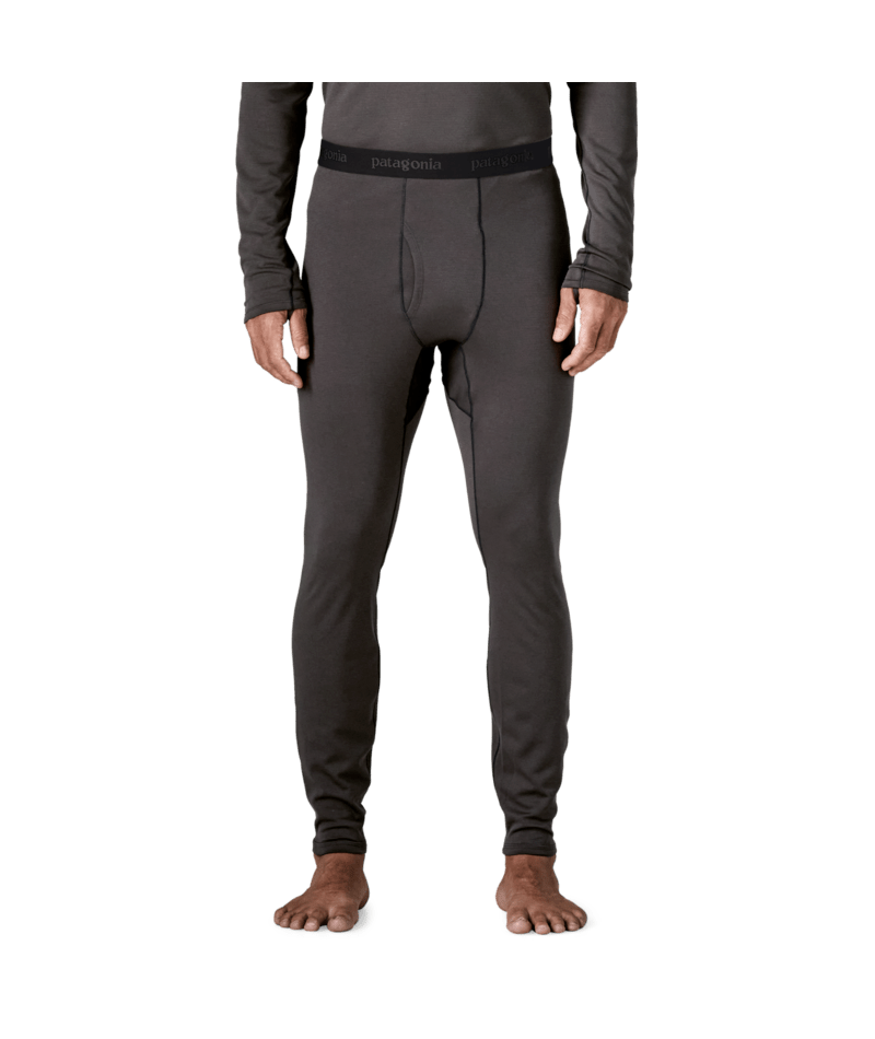 Men's Capilene Midweight Bottoms in Ink Black | Photo 3 | Patagonia