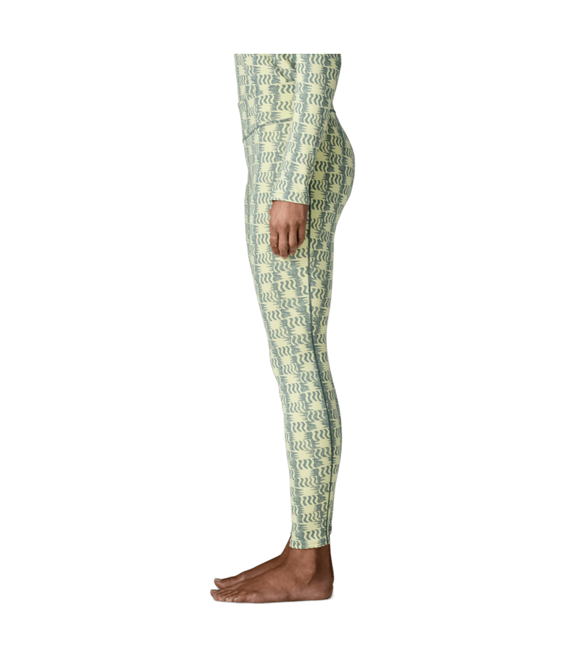 Women's Capilene Midweight Bottoms in Sun Quilt: Blue Sage | Photo 5 | Patagonia