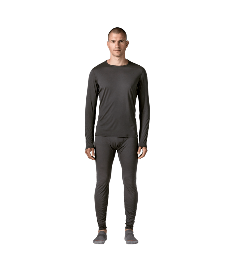 Men's Capilene Lightweight Bottoms in Black | Photo 4 | Patagonia