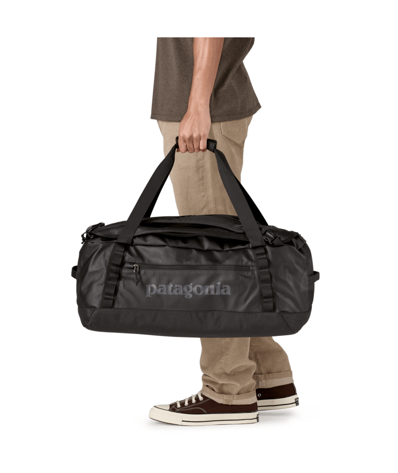 Black Hole Duffel 55L in BLACK W/BLACK | Photo 4 | Patagonia