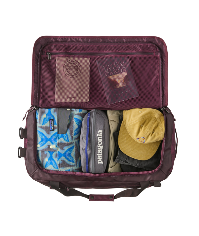 Black Hole Duffel 55L in Berry Fig | Photo 5 | Patagonia