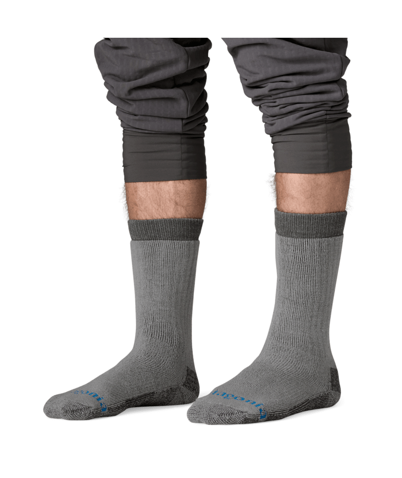 Heavyweight Merino Wool Blend Knee Socks in Forever Grey | Photo 2 | Patagonia