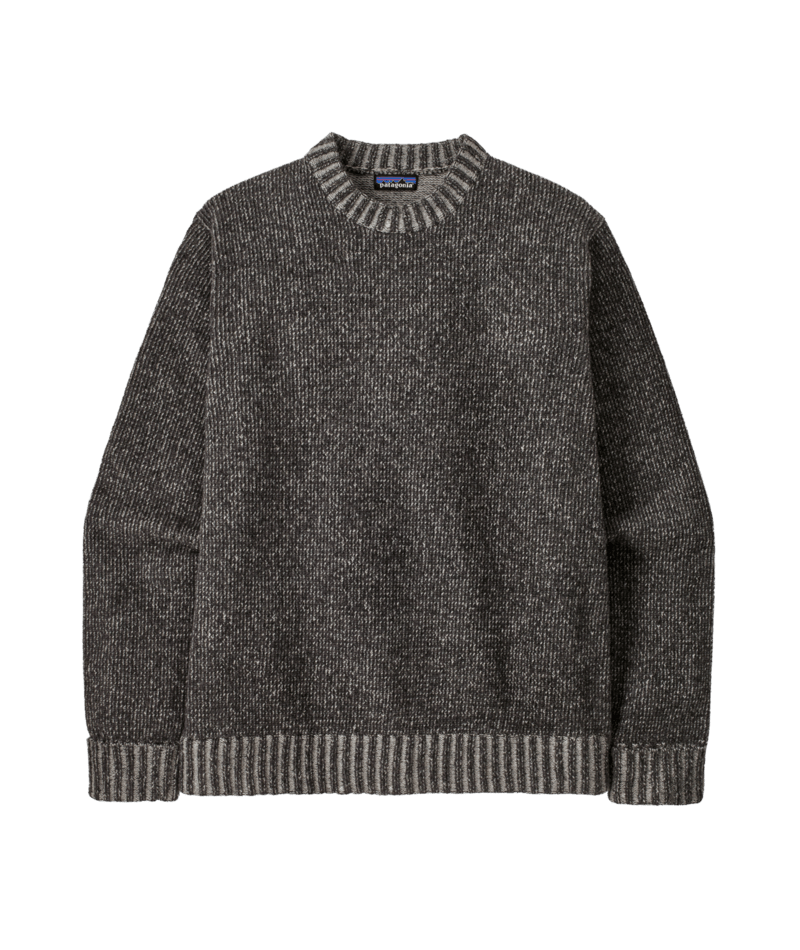 Men's Recycled Wool-Blend Sweater in Marlie: Forge Grey | Photo 1 | Patagonia