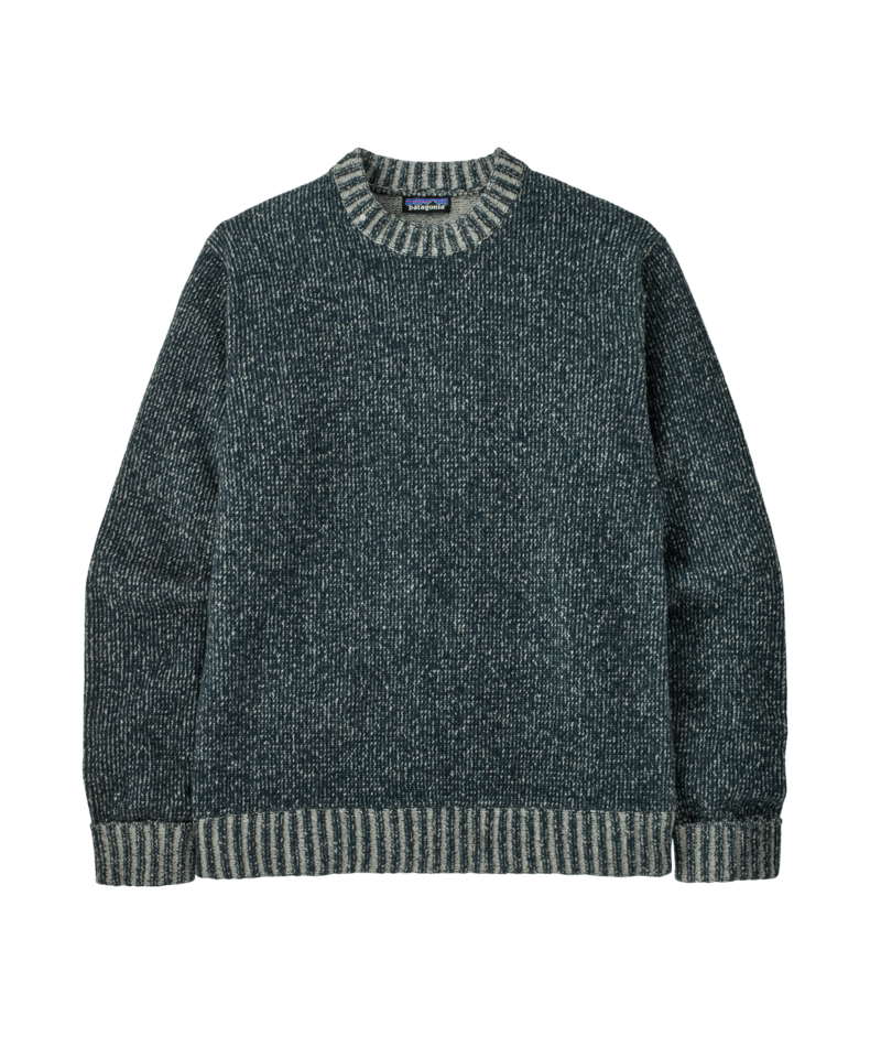 Men's Recycled Wool-Blend Sweater in Marlie: Summit Blue | Photo 1 | Patagonia