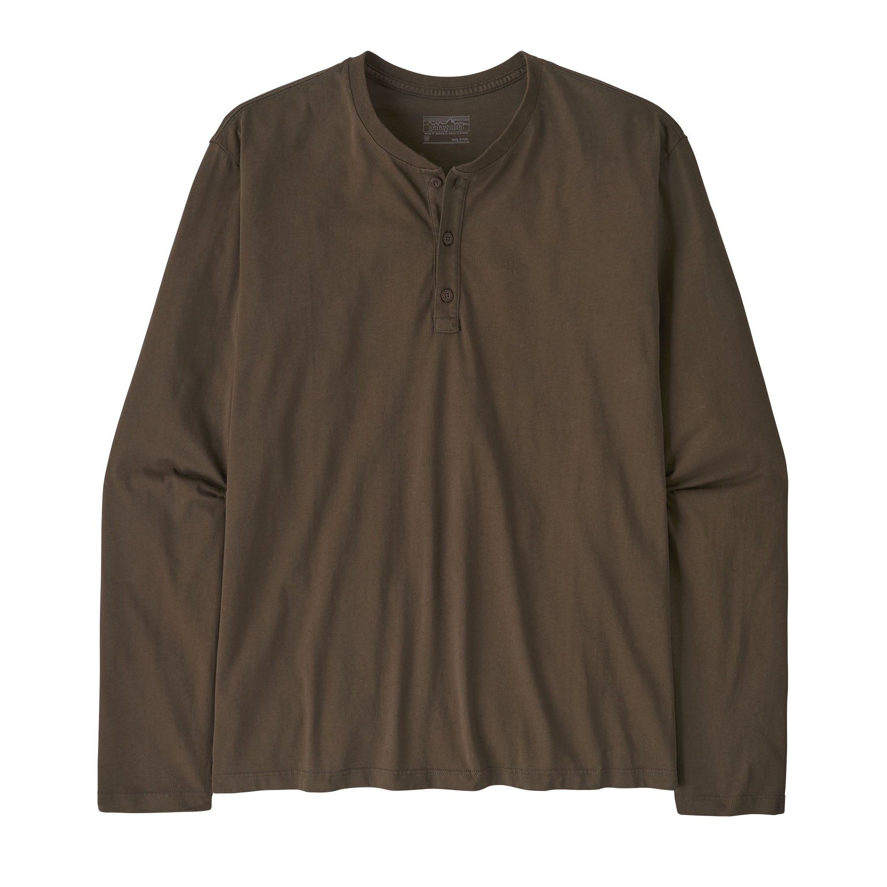 Men's Long-Sleeved Daily Henley