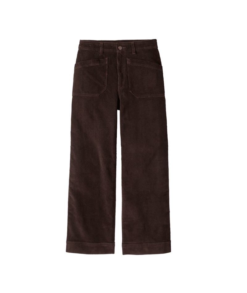 Women's Wide Leg Cord Pants in Den Brown | Patagonia