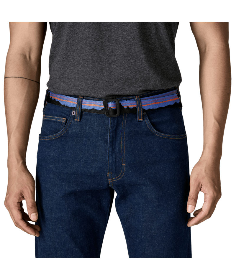 Friction Belt in Fitz Roy Belt: Black | Photo 2 | Patagonia