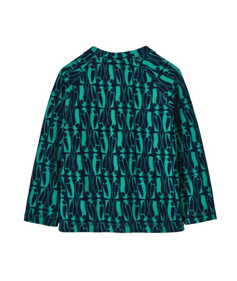 Baby Micro D Crew in Geo Penguin: Solo Teal | Photo 2 | Patagonia