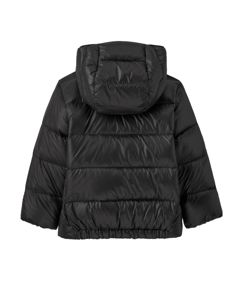 Baby Hi-Loft Down Sweater Hoody in Black | Photo 2 | Patagonia