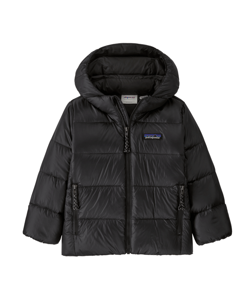 Baby Hi-Loft Down Sweater Hoody in Black | Photo 1 | Patagonia