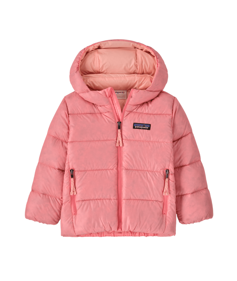 Baby Hi-Loft Down Sweater Hoody in Pickled Pink | Photo 1 | Patagonia