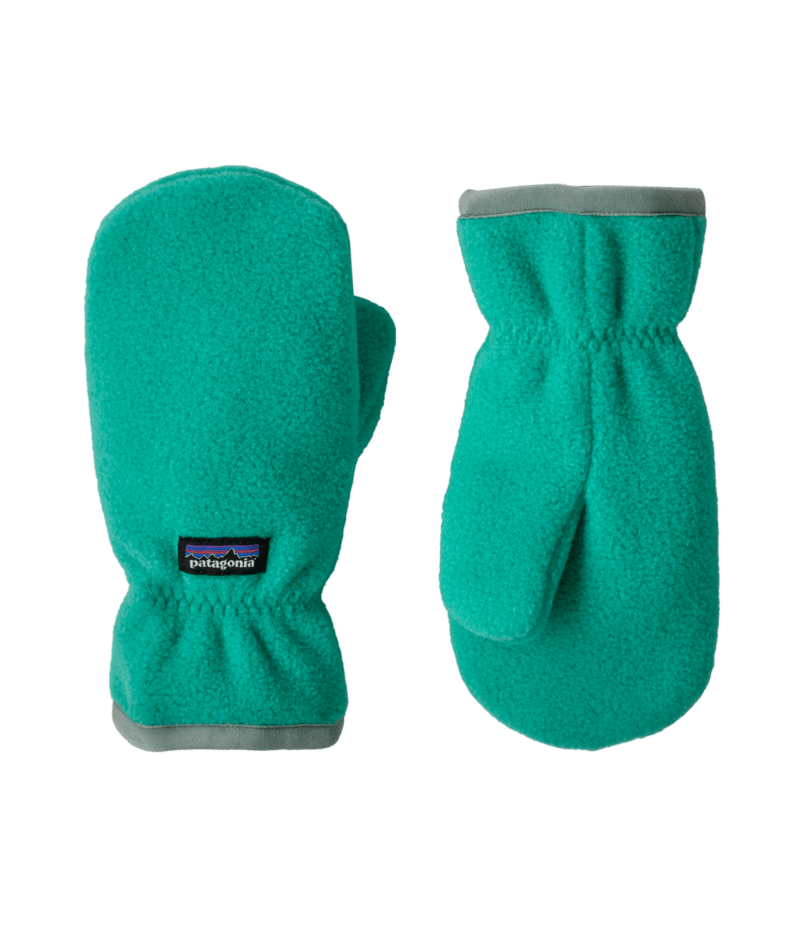 Baby Pita Pocket Mittens in Solo Teal | Photo 1 | Patagonia
