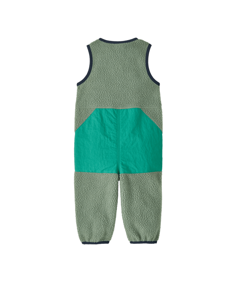 Infant Shearling Overalls in Cover Green | Photo 2 | Patagonia