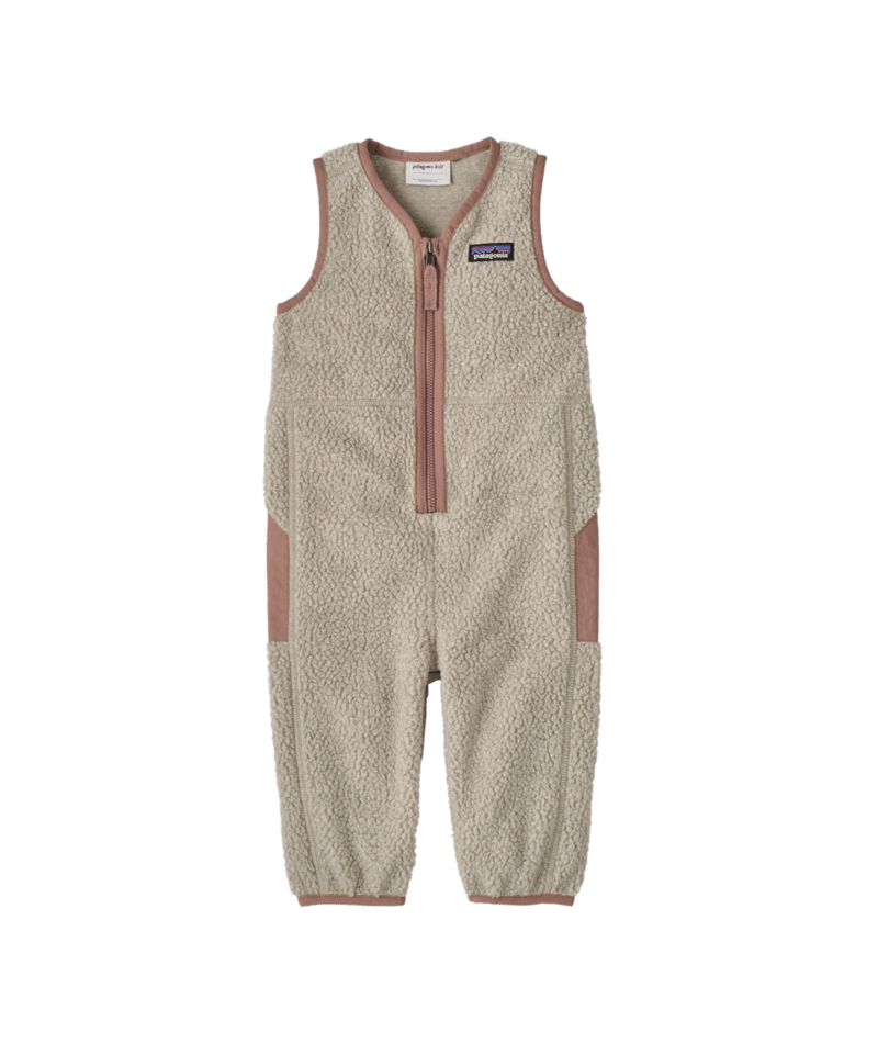 Infant Shearling Overalls in Natural | Photo 1 | Patagonia