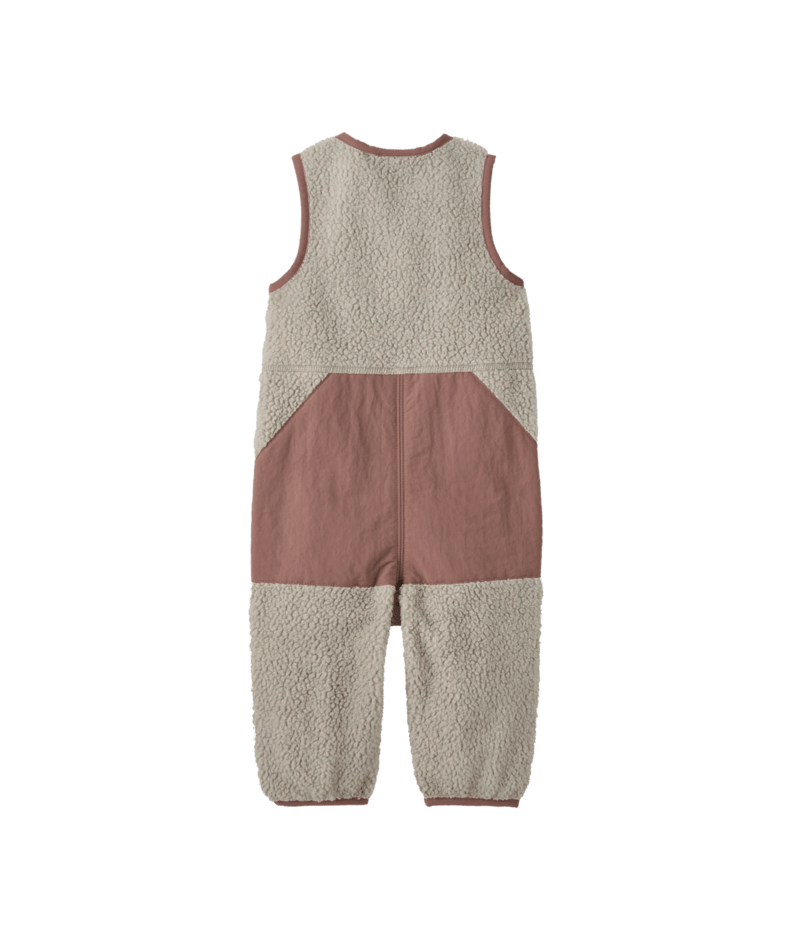 Infant Shearling Overalls in Natural | Photo 2 | Patagonia