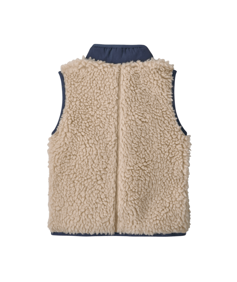 Baby Retro-X Vest in Dark Natural w/New Navy | Photo 2 | Patagonia
