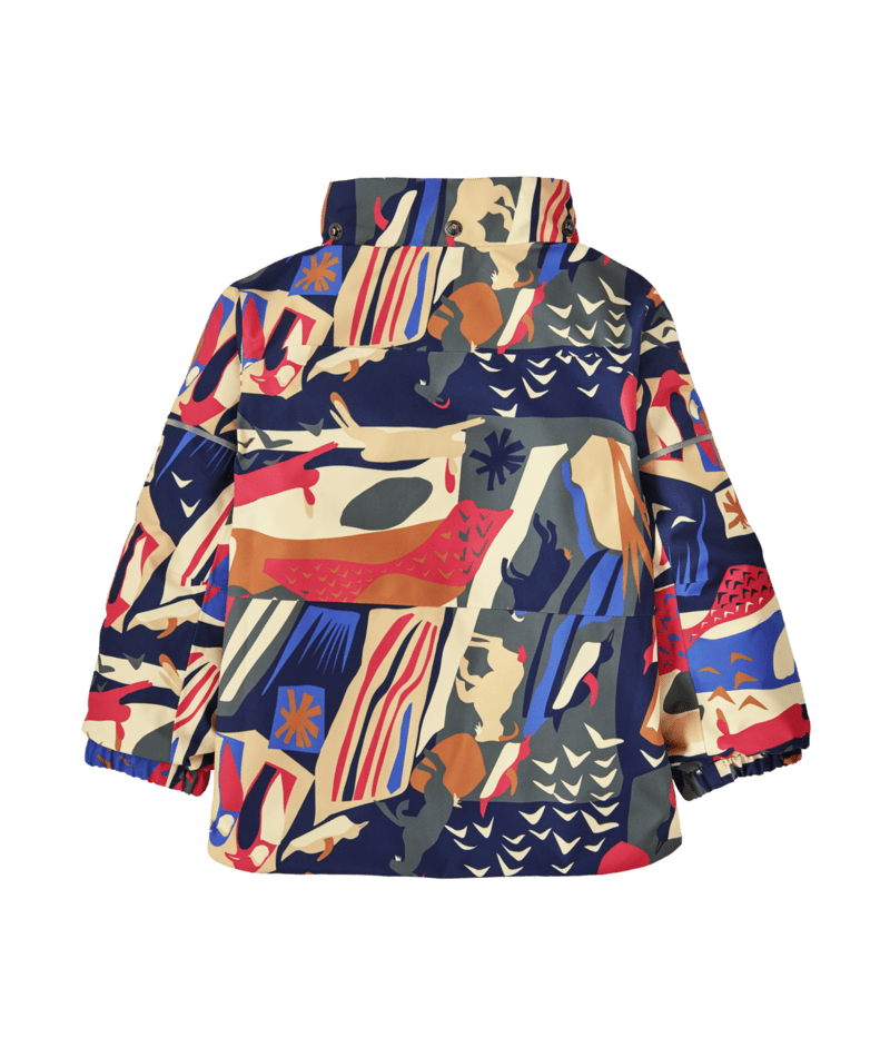 Baby Snow Pile Jacket in Let's Chat: New Navy | Photo 2 | Patagonia