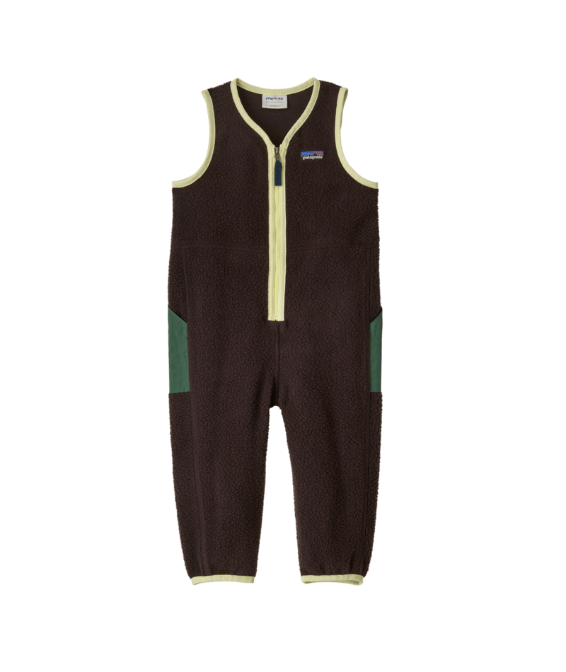 Baby Shearling Overalls in Den Brown | Photo 1 | Patagonia