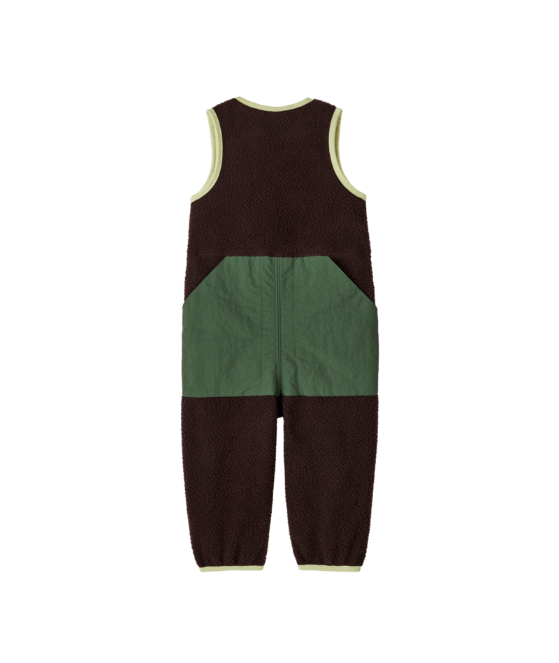 Baby Shearling Overalls in Den Brown | Photo 2 | Patagonia