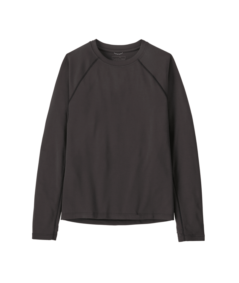Kids' Capilene Midweight Crew in Ink Black | Photo 1 | Patagonia